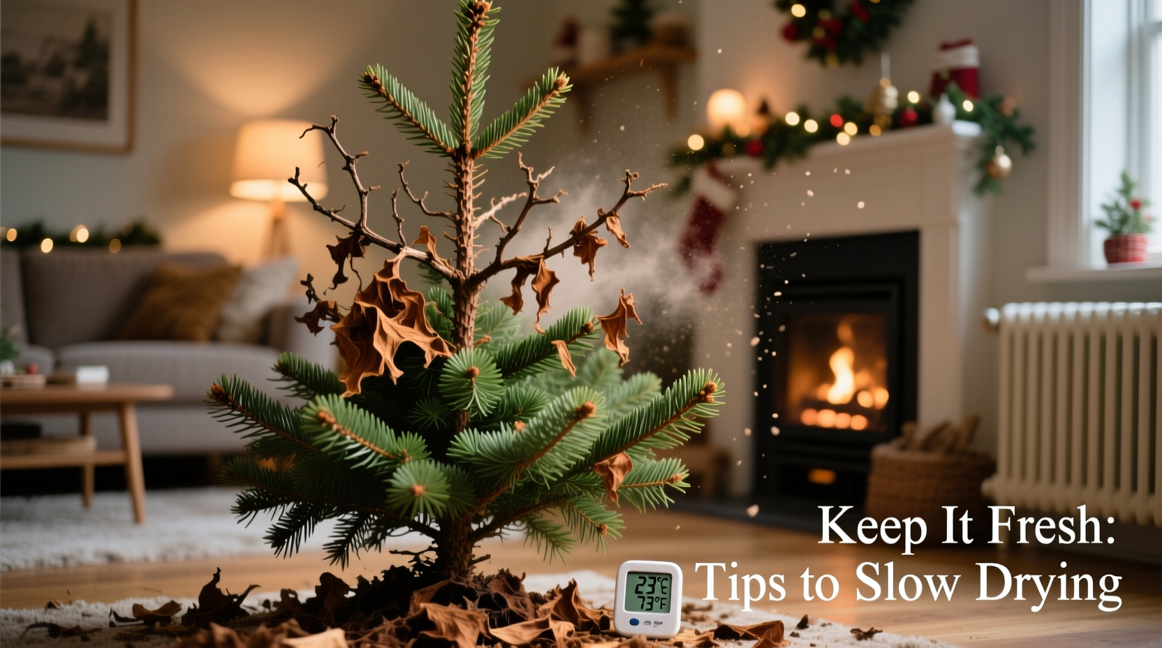 Why Does My Christmas Tree Dry Out In Just A Week And How To Slow It