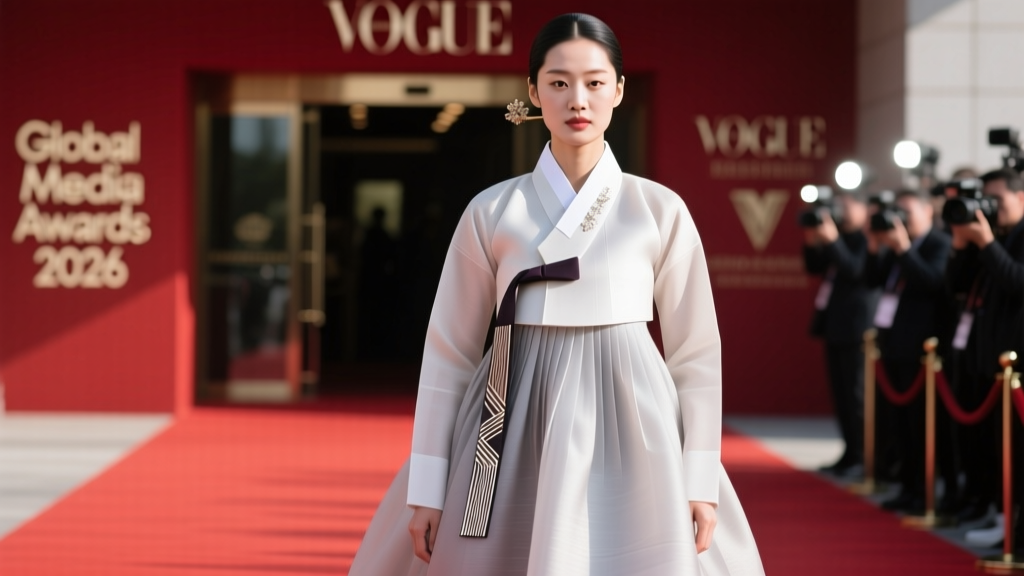 Hanbok in Global Fashion Media: 2026 Red Carpet & Screen Trends
