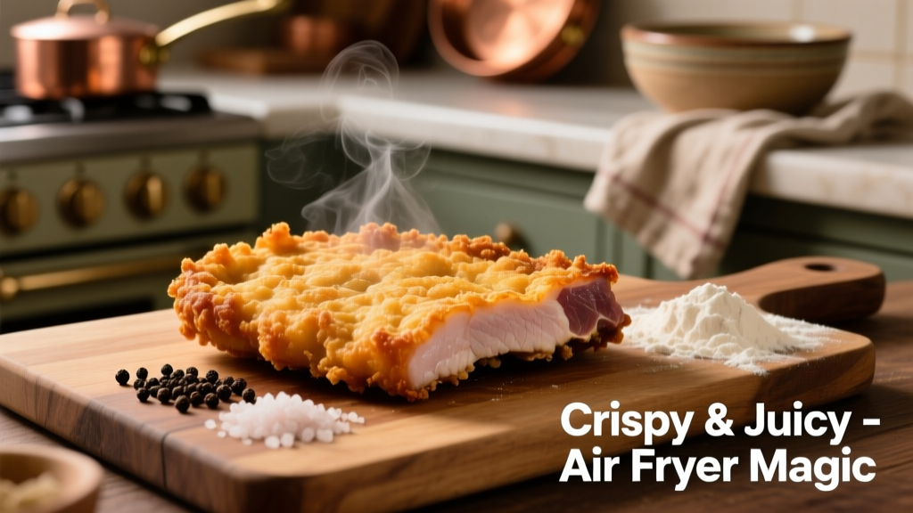 Battered Pork Chops in Air Fryer: Crispy, Juicy & Oil-Light