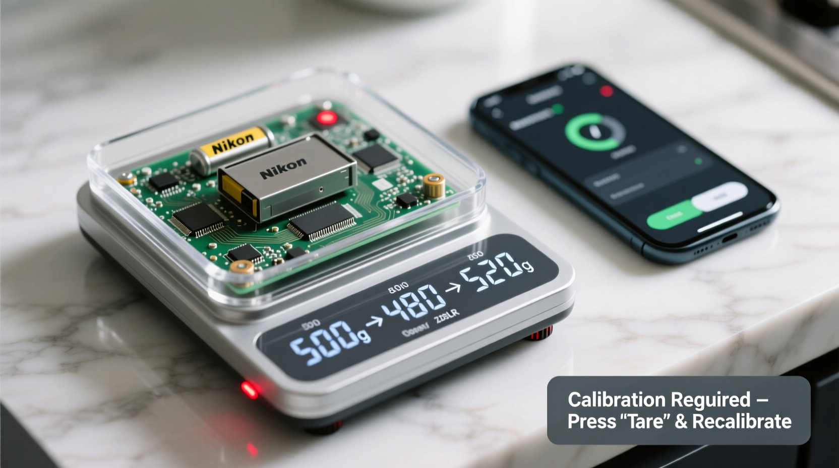 why does my digital scale give inconsistent readings and how to fix it