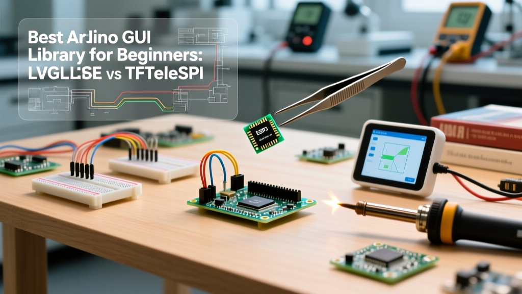 Best Arduino GUI Library for Beginners: LVGL vs TFT_eSPI