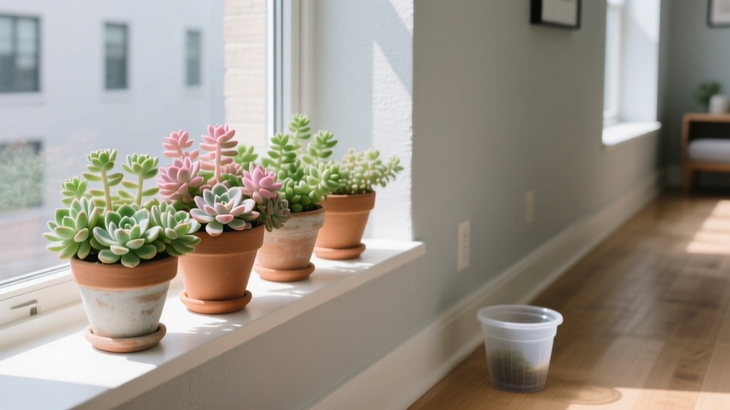 Grow Sedum Indoors Under $20 (No Grow Lights)
