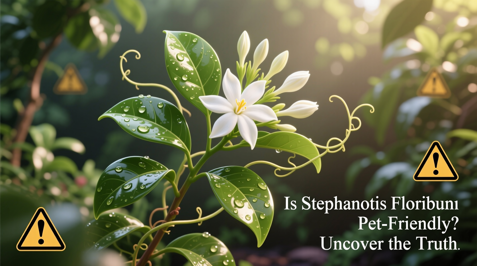 Is Stephanotis Floribunda Pet-Friendly? Uncover the Truth