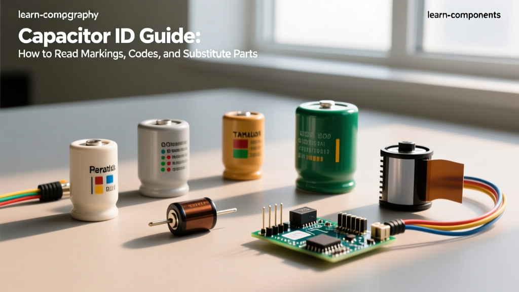 Capacitor ID Guide: How to Read Markings, Codes, and Substitute Parts