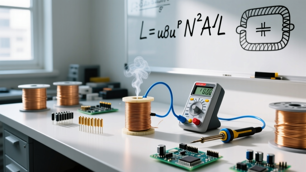 The Formula for Coil Inductance: Derivation, Worked Examples, and Bench Realities