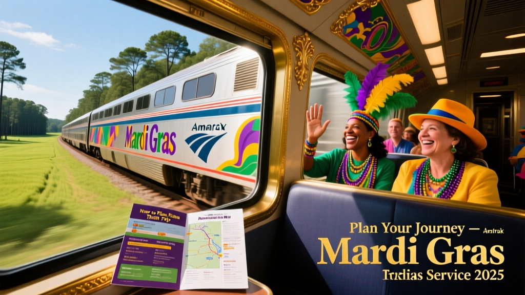 Amtrak Mardi Gras Service: How to Plan a Trip from Booking to Bourbon Street
