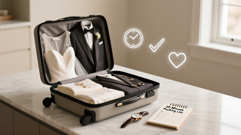 What to Pack for Wedding Day: Stress-Free Checklist