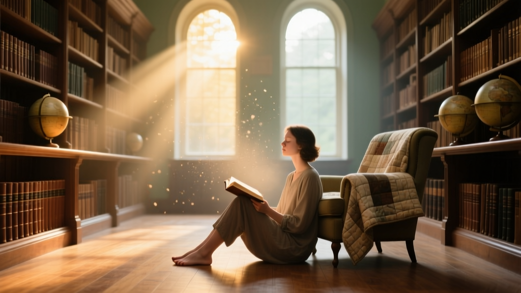 Library Feeling Peace: Emotional Dream Meaning