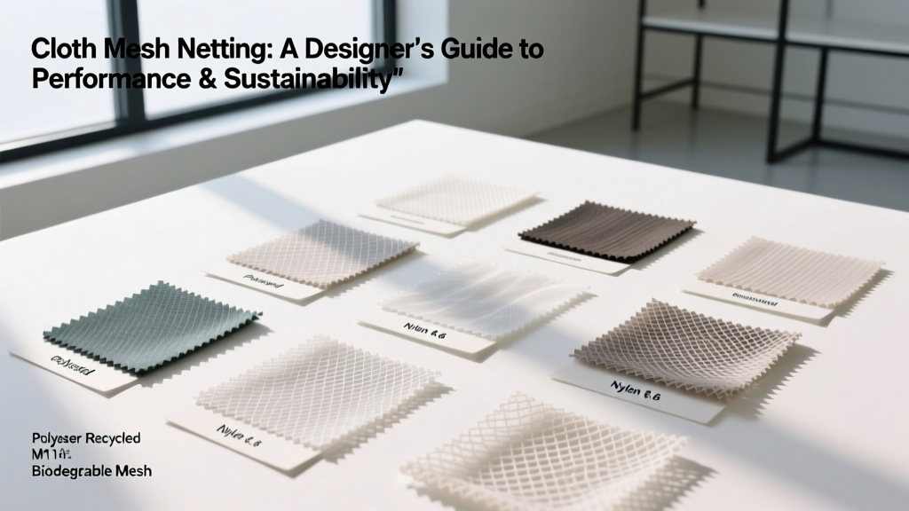 Cloth Mesh Netting: A Designer’s Guide to Performance & Sustainability