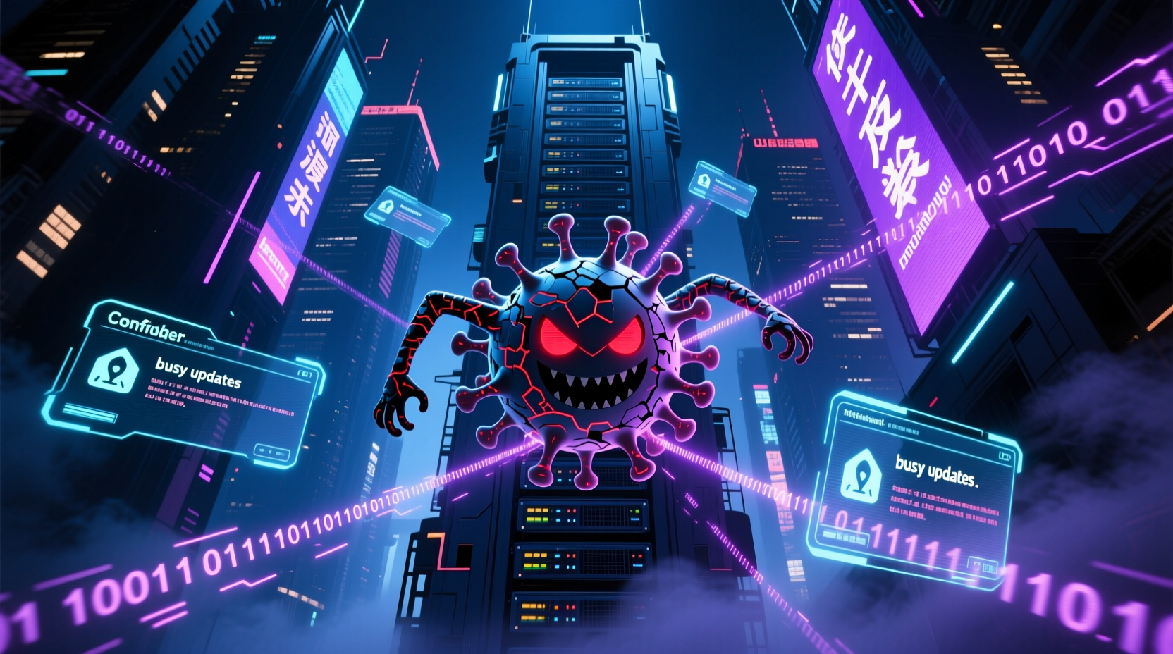 that pesky conficker gets busy updates
