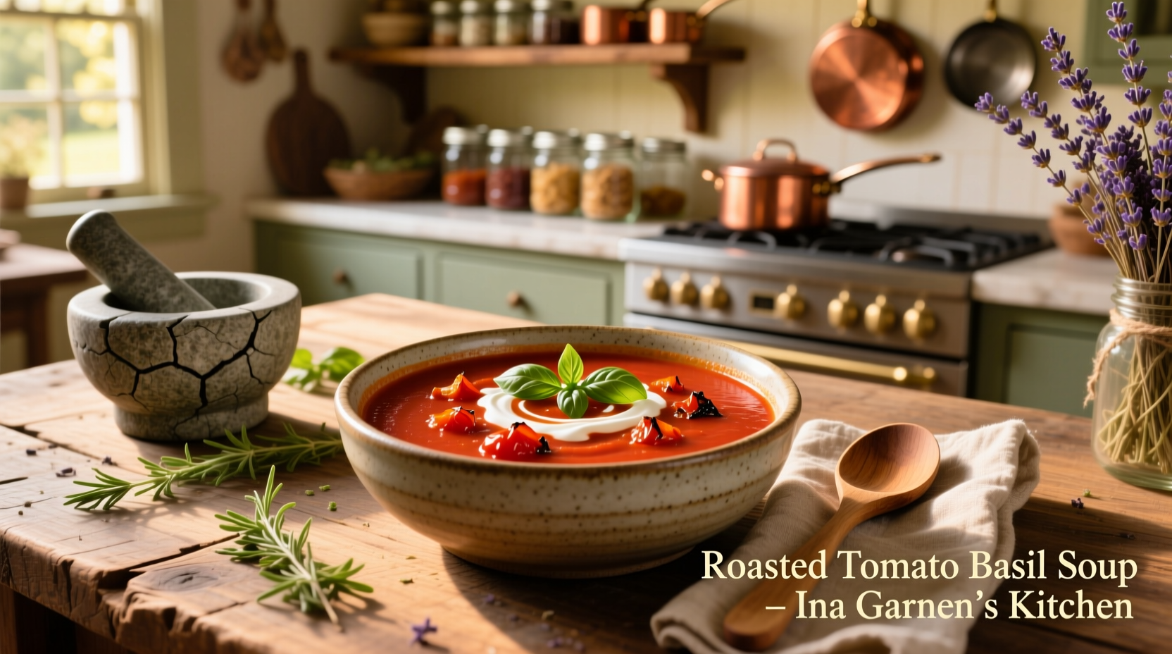 Ina Garten Roasted Tomato Basil Soup Recipe & Tips