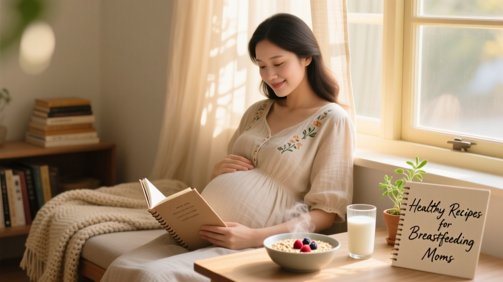 Nourishing Real Food Recipes for Breastfeeding Moms: Science-Backed Nutrition to Support Milk Supply, Energy, and Recovery