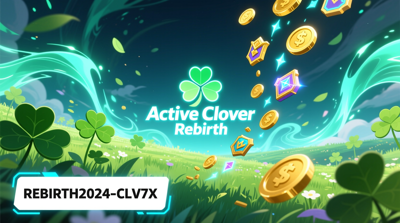 active clover rebirth game codes for rewards