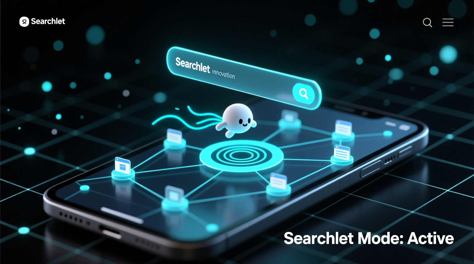 searchlet searches the web without opening a new tab