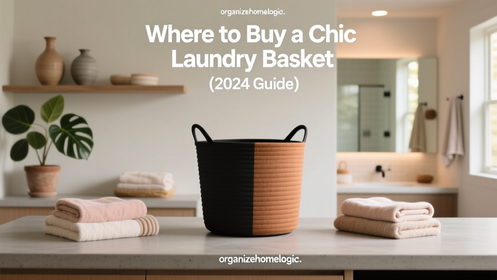 Where to Buy a Chic Laundry Basket (2024 Guide)
