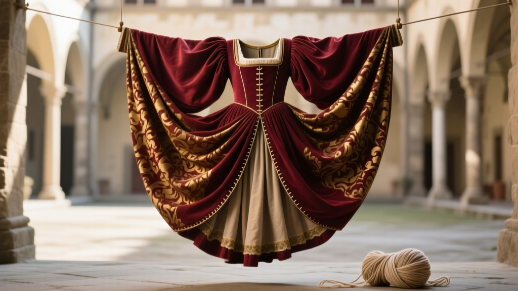 Italian Renaissance Gamurra Sewing Guide 2026: Patterns & Silk