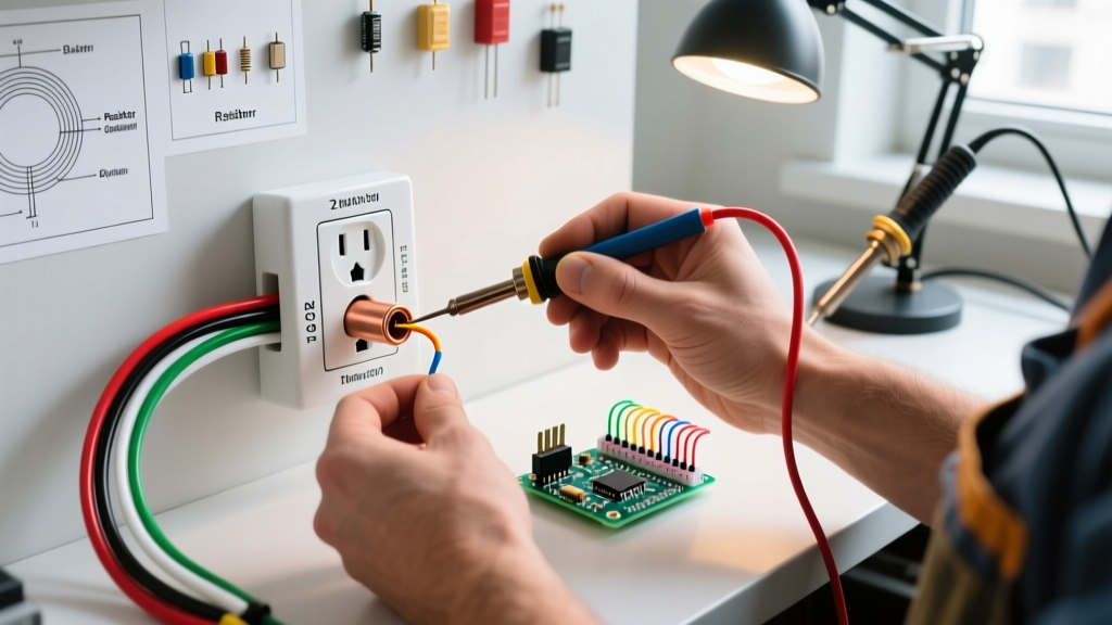 How to Install Electric Outlet Upgrades: 2-Prong to TR