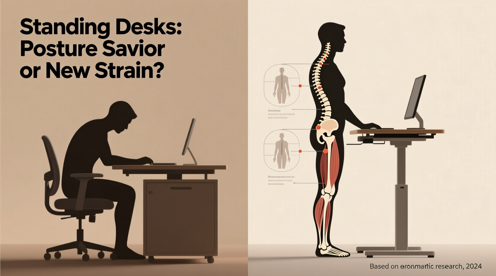 are standing desks actually helping posture or just creating new back problems