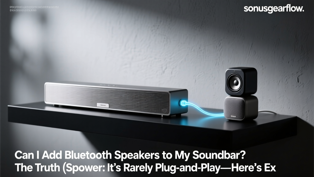 Bluetooth Speakers with Soundbar: What Actually Works (2026)