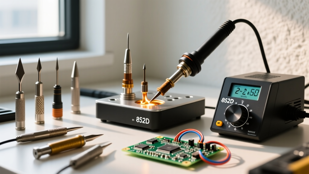 Choosing the Right Soldering Iron Tip for 852D Rework Stations