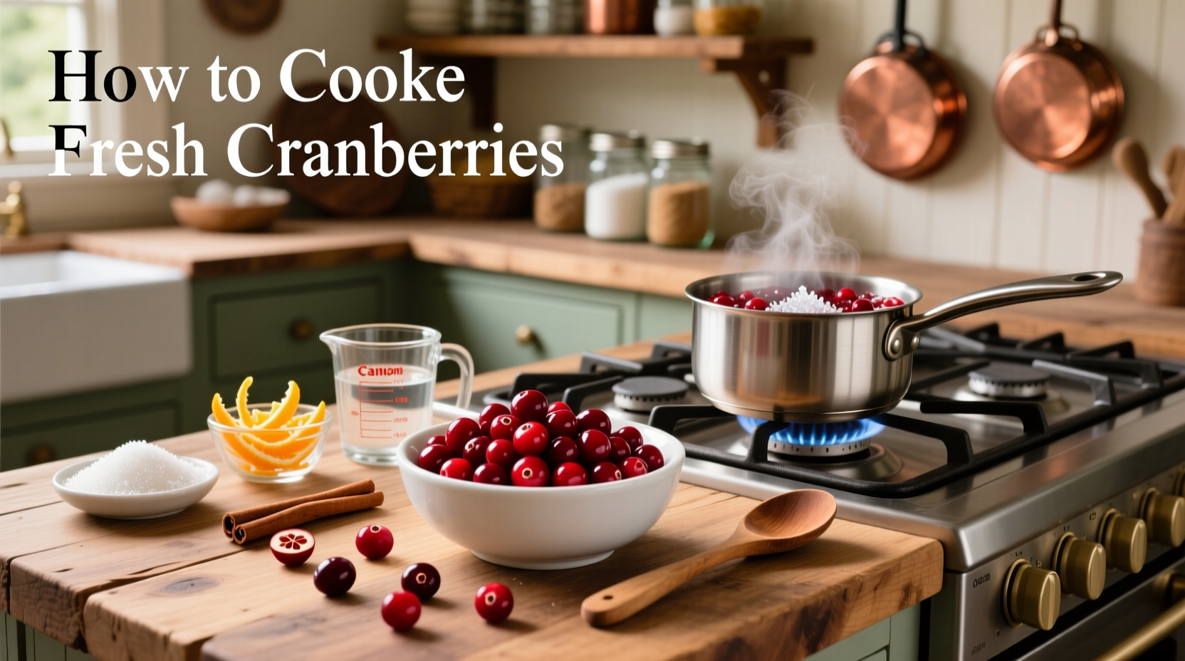 how to cook fresh cranberries