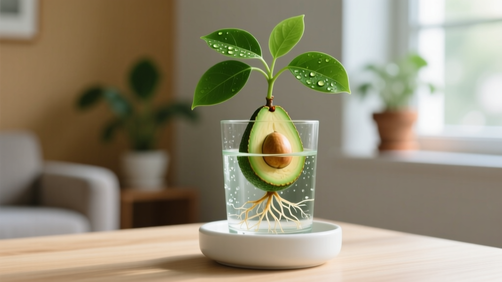 Avocado Seed in Water Dropping Leaves—Fix It