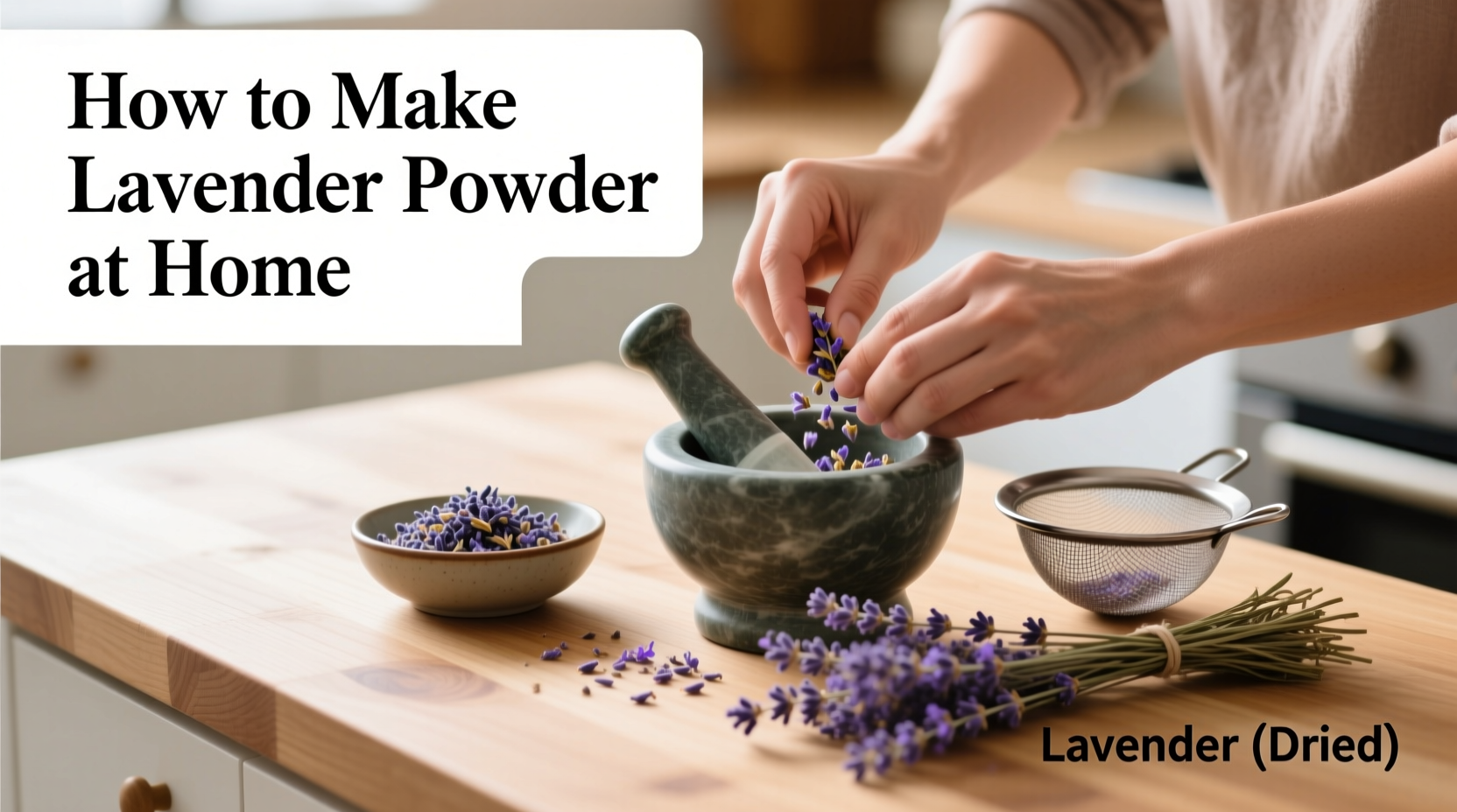 DIY Lavender Powder: 5 Steps | TheHomeSprouts
