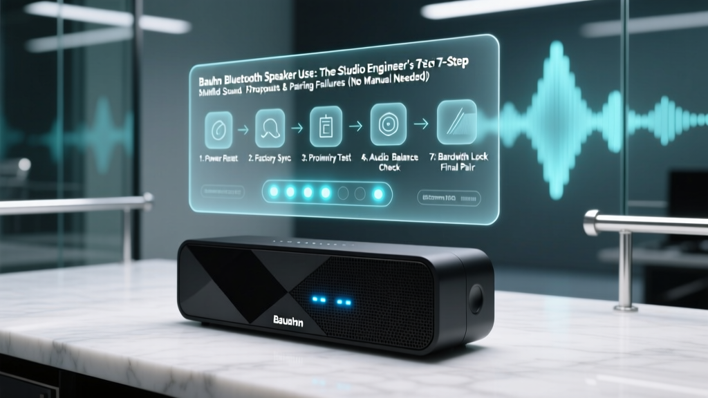 Bauhn Bluetooth Speaker Use: The Studio Engineer’s 7-Step Setup Guide to Fix Muffled Sound, Dropouts & Pairing Failures (No Manual Needed)