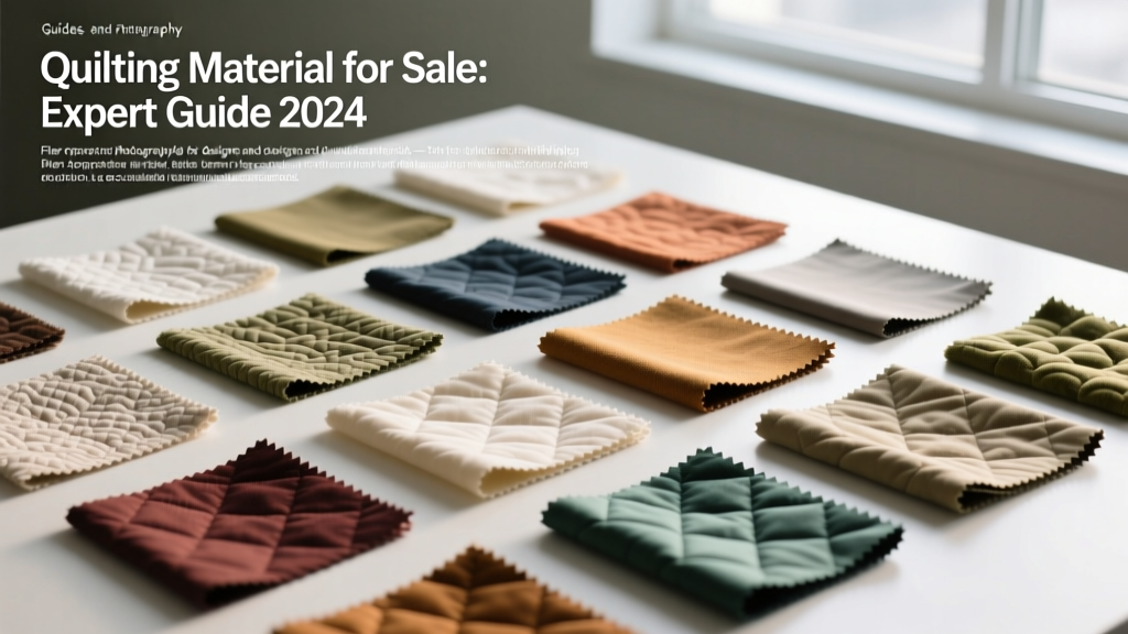 Quilting Material for Sale: Expert Guide 2024