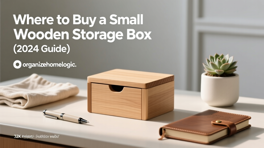 Where to Buy a Small Wooden Storage Box (2024 Guide)