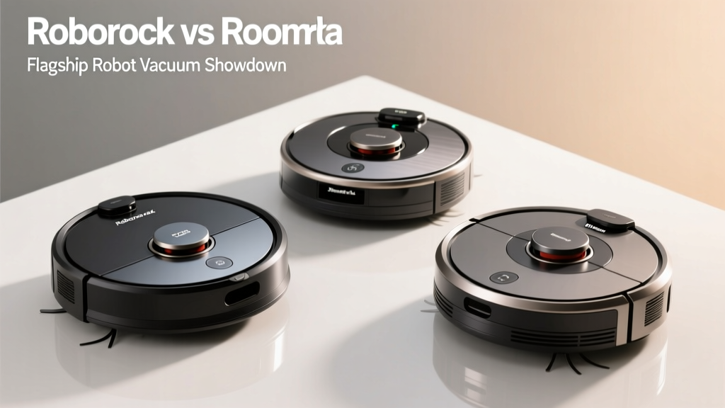 Roborock vs Roomba vs Shark: Flagship Robot Vacuum Showdown