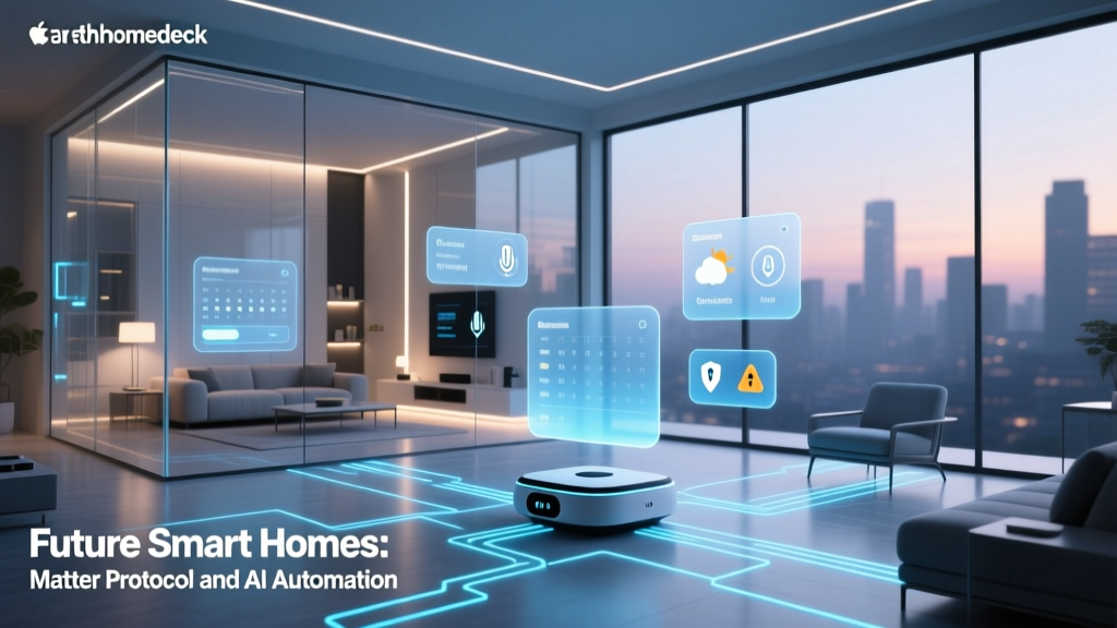 Future Smart Homes: Matter Protocol and AI Automation