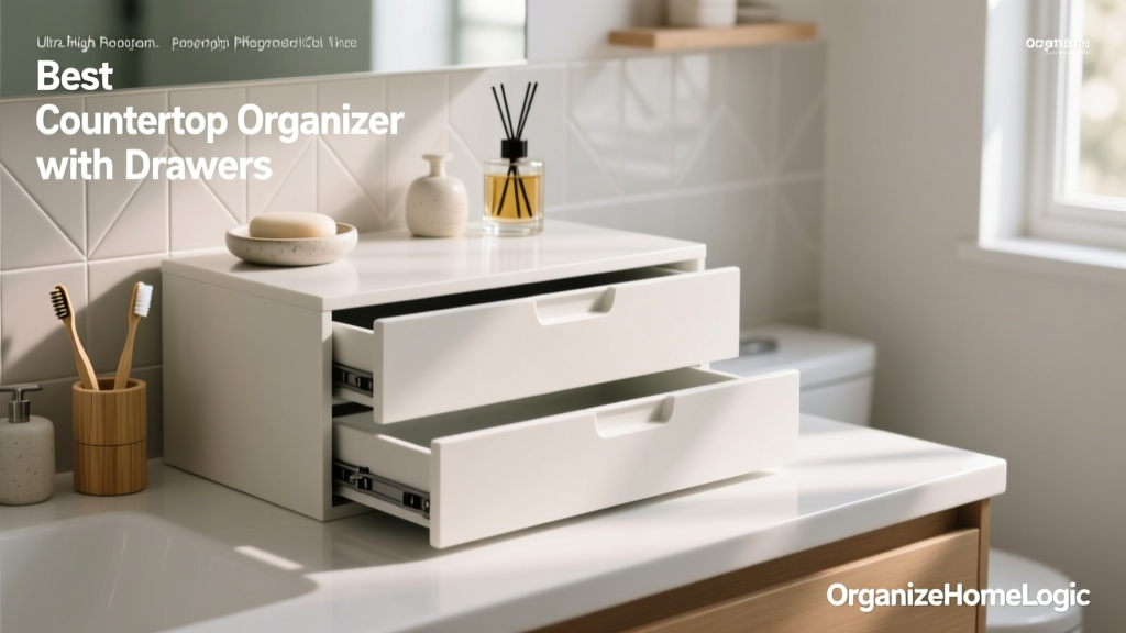 Best Bathroom Countertop Organizer with Drawers