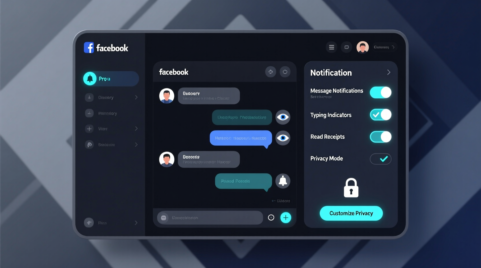 facebook chat pro customizes notifications privacy for