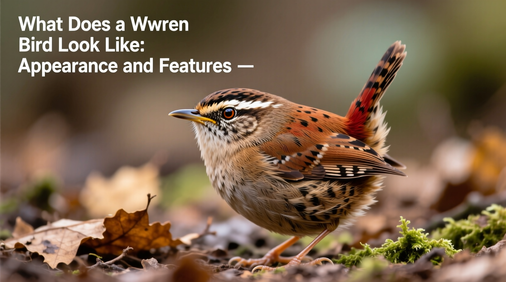 what does a wren bird look like