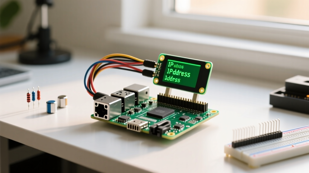 Get IP Address Raspberry Pi Headless: Build an OLED Network Monitor