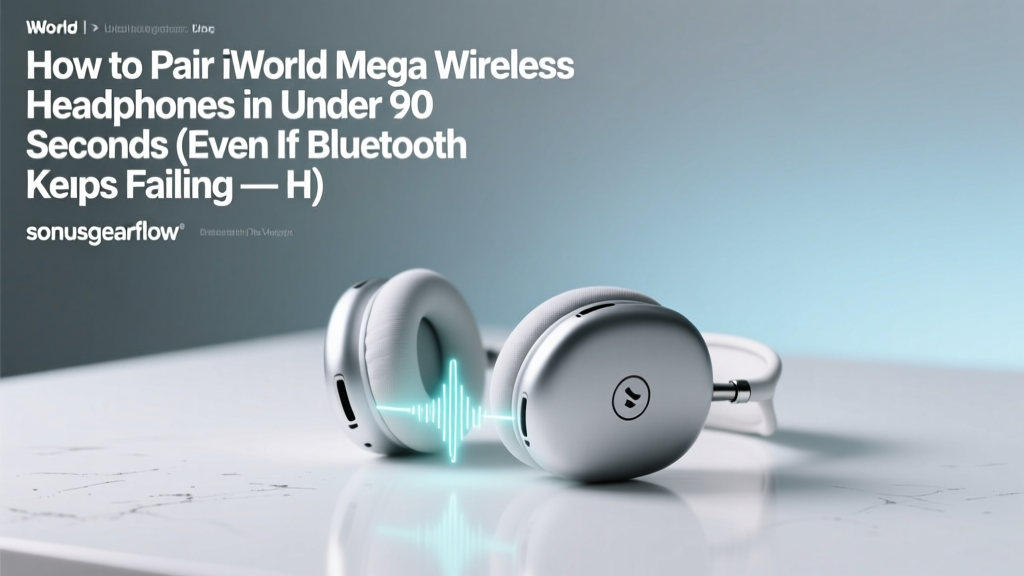 iWorld Mega Headphones Pairing Guide (2026)