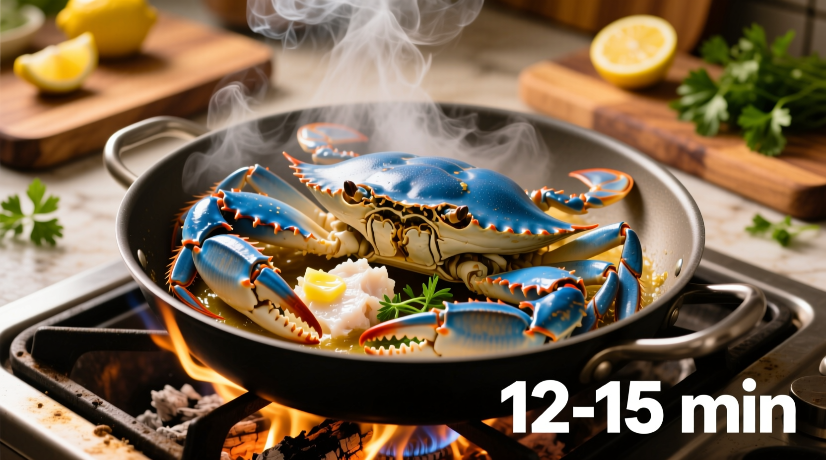 how long to cook crab