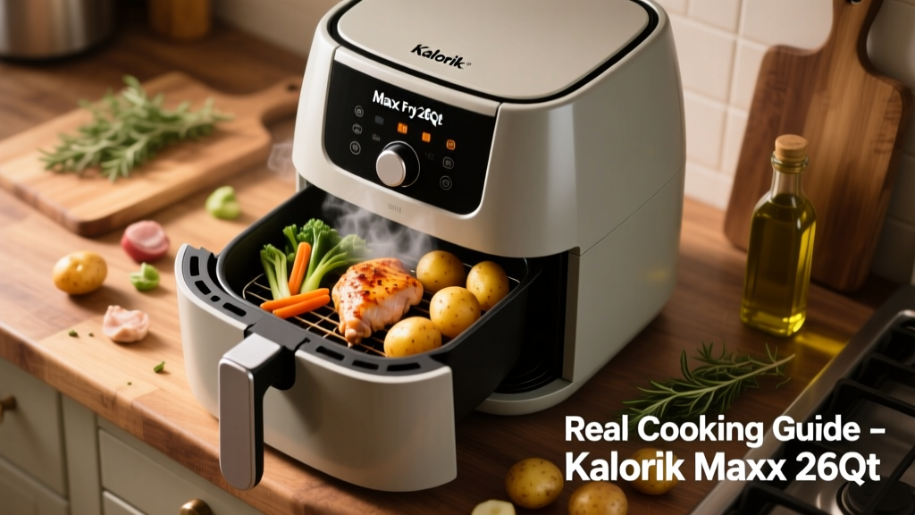 Kalorik Maxx 26-Qt Air Fryer Oven: Real Cooking Guide