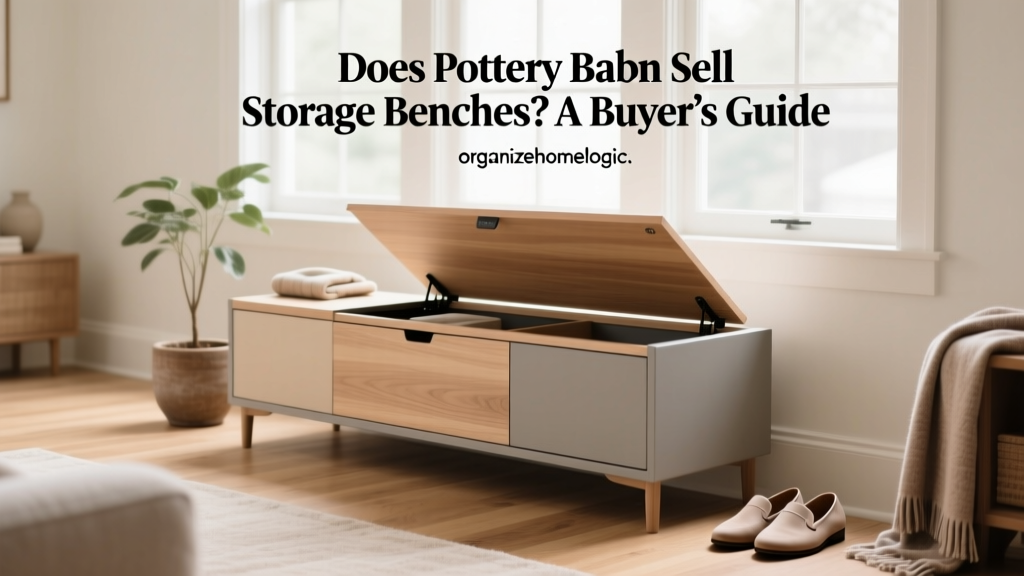 Does Pottery Barn Sell Storage Benches? A Buyer’s Guide