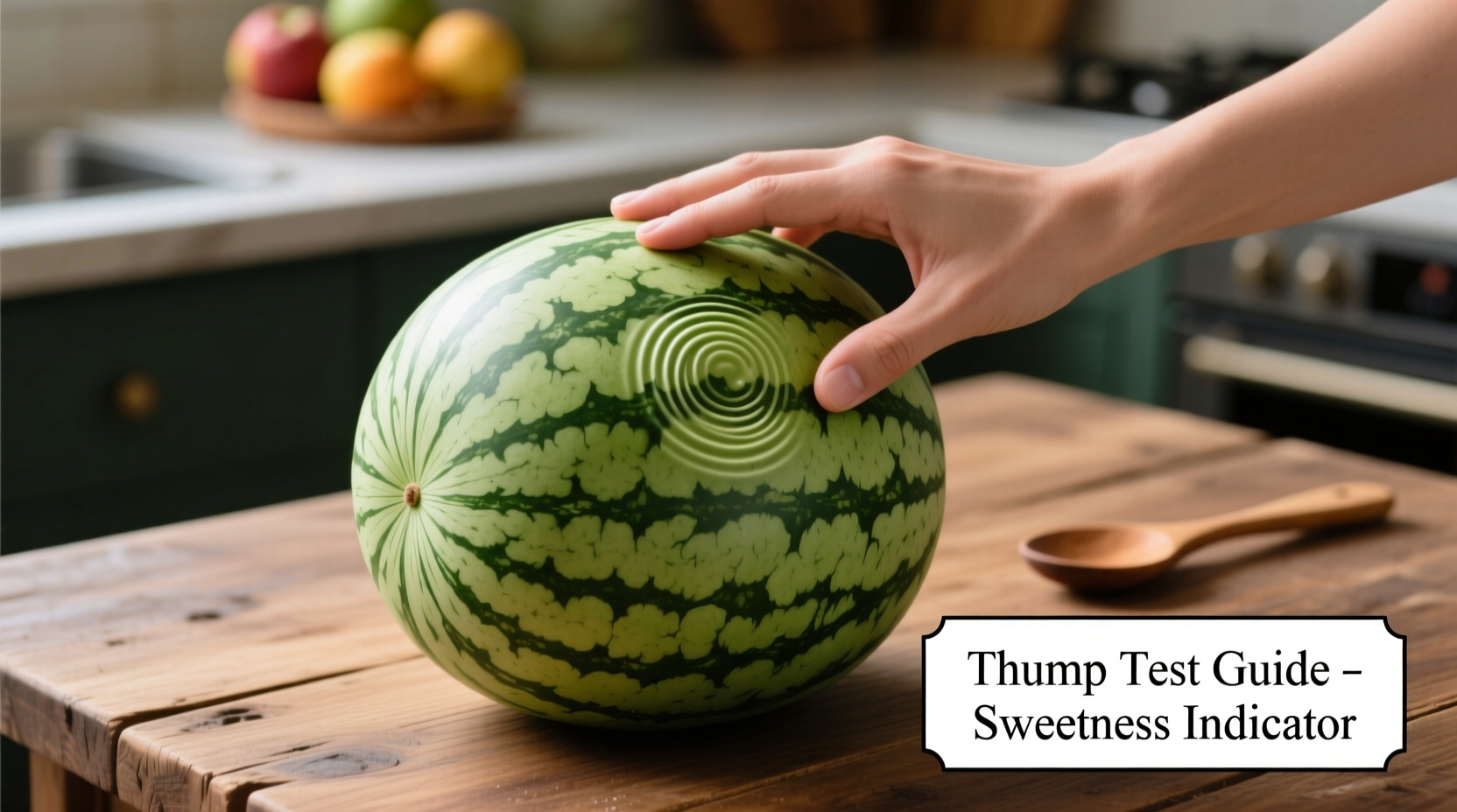 how to tell if a watermelon is sweet before cutting it open thumping guide
