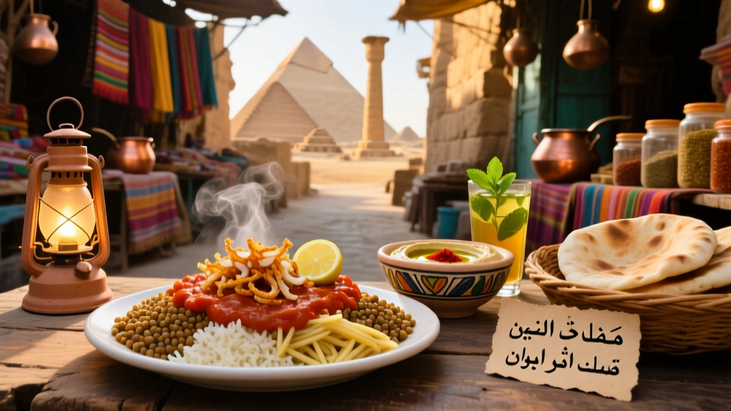 Egyptian Cuisine Near Cairo and Luxor’s Biggest Historic Sites: A Culinary Field Guide for Travelers
