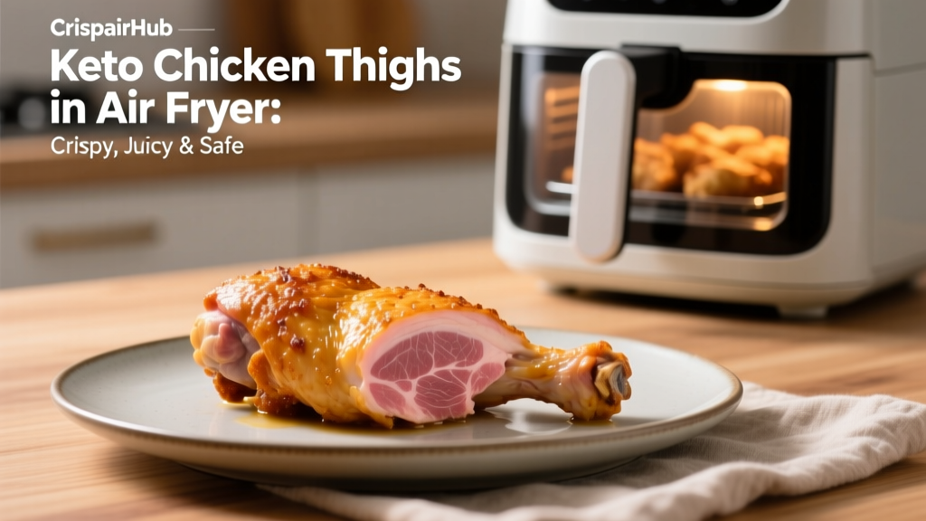 Keto Chicken Thighs in Air Fryer: Crispy, Juicy & Safe