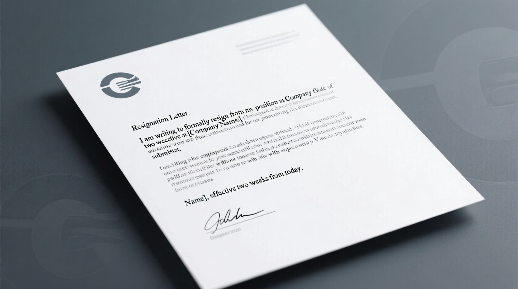 how to write a resignation letter that keeps bridges burned intact