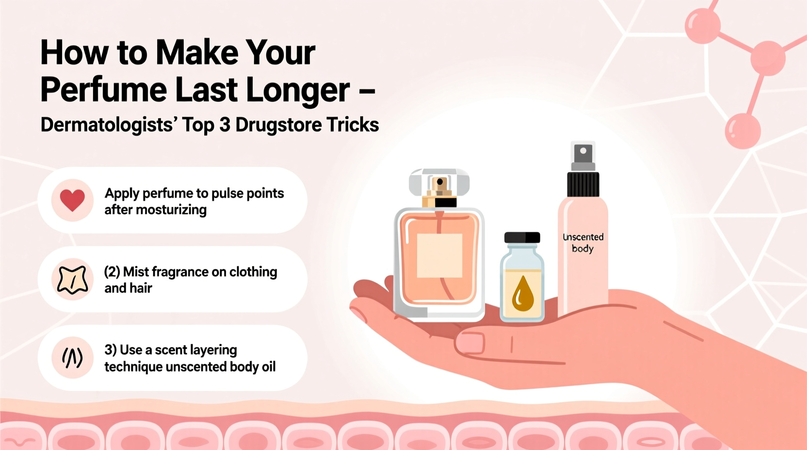 how to make your perfume last longer using drugstore tricks dermatologists approve