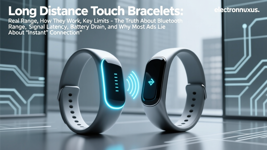 Long Distance Touch Bracelets Real Range How They Work Key Limits: The Truth About Bluetooth Range, Signal Latency, Battery Drain, and Why Most Ads Lie About 'Instant' Connection