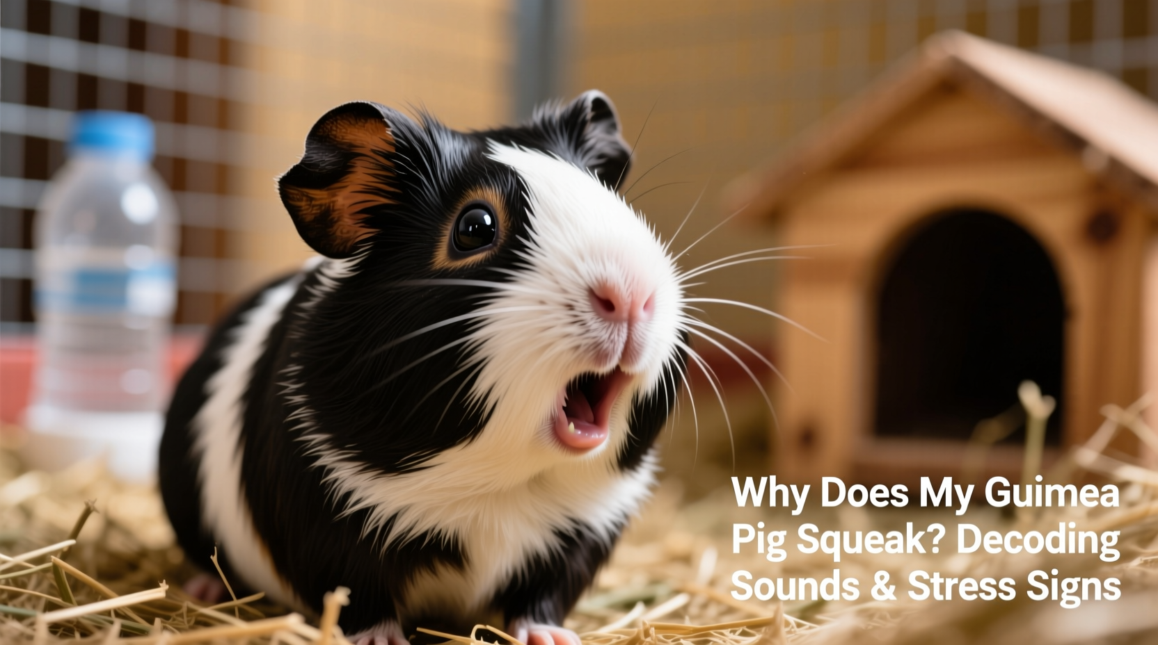 why does my guinea pig squeak constantly decoding sounds and stress signs