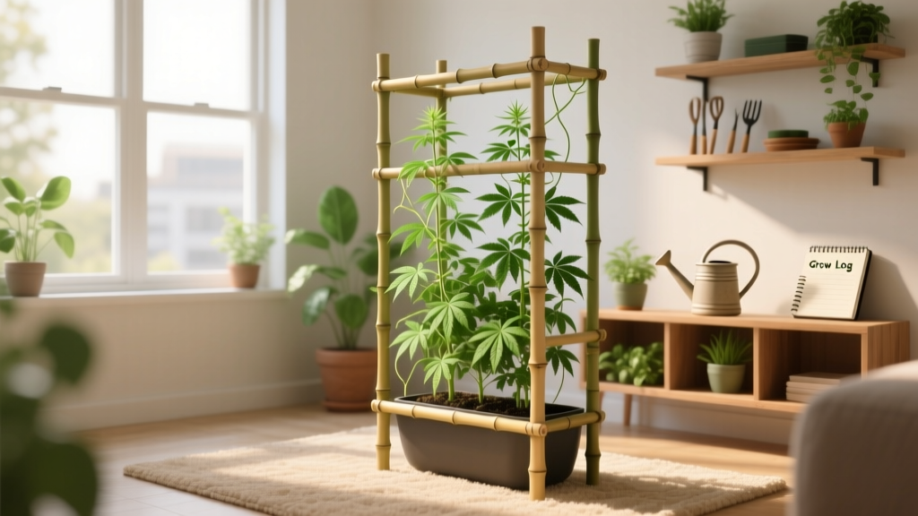 Indoor Medical Cannabis Trellis Guide for Beginners
