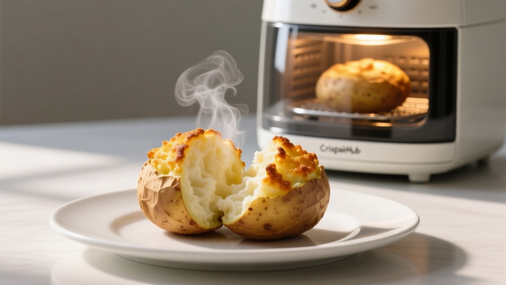 Omaha Twice Baked Potatoes in Air Fryer (Crispy & Safe)