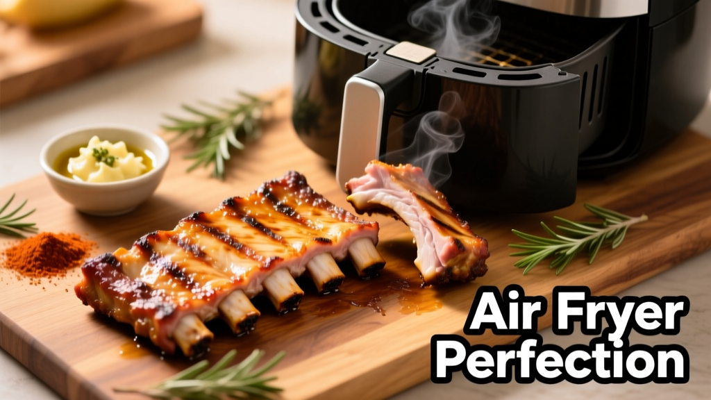 St. Louis Pork Ribs in Air Fryer: Crispy, Tender & Easy